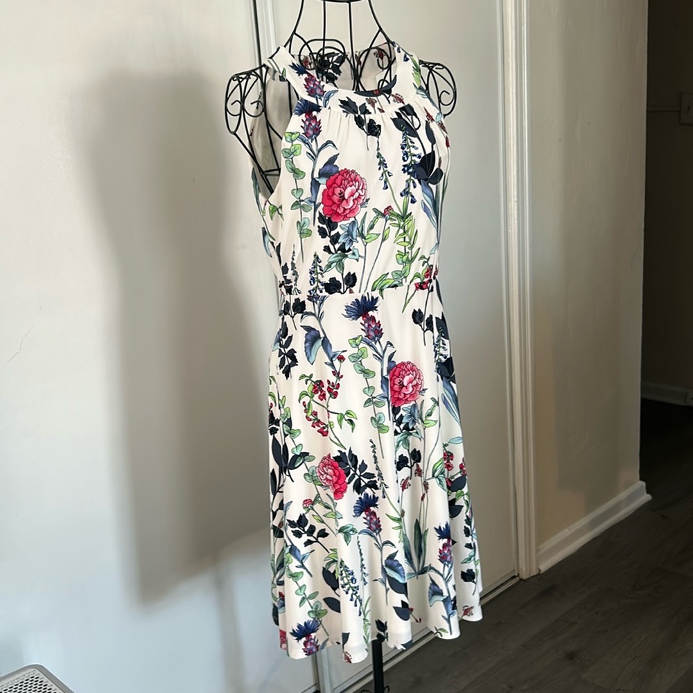Tommy Hilfiger Floral Fit & Flare Sundress Midi Size 4